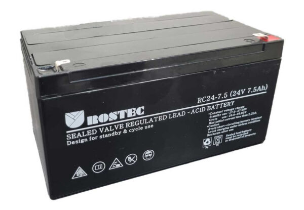 מצבר 24V-7.5Ah